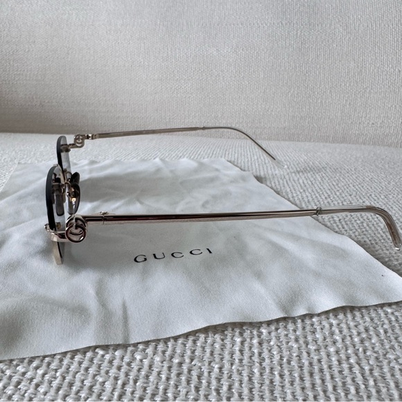 AUTHENTIC Gucci rectangular-framed glasses - Picture 5 of 9